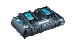 Hurtiglader Makita Dc18Rd 2-Port 14,4-18V