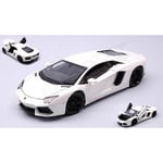 [FR] Welly LAMBORGHINI AVENTADOR LP 700-4 WHITE 1:24 - WE24033W