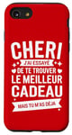 Coque pour iPhone SE (2020) / 7 / 8 Tee Shirt Saint Valentin Cheri Amour Amoureux Couple Humour