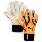 PUMA PUMA Ultra Ultimate Hybrid, Gants de Gardien Adultes Unisexes, Sunset Glow-Sun Stream-PUMA Black, 7-041858