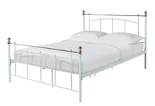 Argos Home Yani Small Double Metal Bed Frame - White