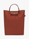 Longchamp Le Pliage Green Medium Top Handle Tote Bag