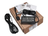 HP ProBook 470 G0 original chargeur 65 watts construction normale avec adaptateu