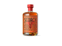 Scorch liqueur with Scotch Whisky, Party shots, Blood orange and chilli, Vegan and GF, 70 cl