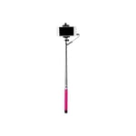 Bras Selfie - WE - Fushia - Longueur 22.5 à 100.5 cm - Compatible IOS 4.0 / Android 3.0 - Port Jack