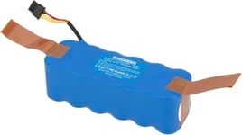 Batterie Ni-Mh 14.4 V 5500 Mah Compatible Avec Deebot Cr120,Kk-8,X-500,X500,Robot Profimaster 2712,Ariete Briciola 2711,2712,2713,2717,Remplace Lp43Sc2000P