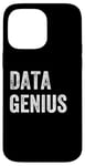 Coque pour iPhone 14 Pro Max Data Genius, analyste de données, ingénieur scientifique