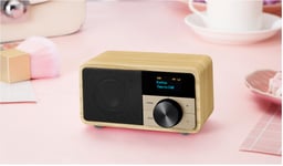 Sangean DDR-7 Natural Wood DAB+/FM-RDS/AUX-in/Bt Wooden Radio