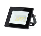 Nedis LLFL10BLK - LED-valonheitin LED/20W/230V 4000K IP65