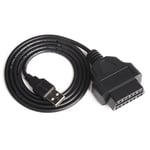 OBD 2 Hun til USB-kabel 1m