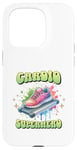 Coque pour iPhone 15 Pro Chaussure de course mignonne de super-héros de tapis roulant