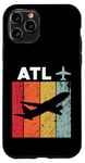 Coque pour iPhone 11 Pro Aéroport ATL d'Atlanta