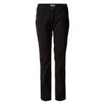 Craghoppers Womens/Ladies Kiwi Pro Softshell Trousers (Black) - Size 14 Short