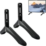 2Pcs Universal TV Stand Base Legs Mount Pedestal Feet Stand for 32-65 Inch TV