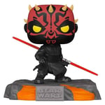 Funko Pop! Deluxe Star Wars Sith Darth Maul (Glow in the Dark) Vinyl Figure #520