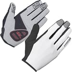 GripGrab Shark Padded Full Finger Summer Cycling Gloves Long Gel Cushioned Off-Road Mountain Gravel Bike Glove