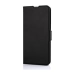 Wave Oneplus 12 Book Case suojakuori, musta