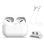 Apple AirPods Pro etui med en halsrem - Hvidt