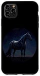 iPhone 11 Pro Max Horse Silhouette Under Starry Night Sky Case