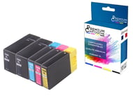 PREMIUM CARTOUCHE - 5 Cartouche compatible pour CANON 1500XL Noir (x2) + Cyan + Magenta + Jaune Canon Maxify MB 2000 Series MB 2050 MB 2100 Series MB