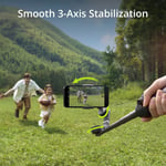 ?DJI Osmo Mobile 6, 3-Axis Phone Gimbal, Object Tracking, Built-In Extension and