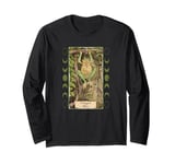 The Hanged Man Frog Tarot Style Graphic, Cool Novelty Frog Long Sleeve T-Shirt