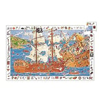 Djeco - 79981 - Puzzle Observation - Les Pirates - 100 Pièces