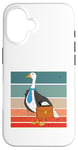 iPhone 16 Funny Business goose animal Bird corporate goose fashion Case