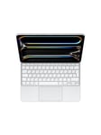 Apple Magic Keyboard - keyboard and folio case - with trackpad - QWERTY - Arabic/English - white Input Device - Näppäimistö & Foliosetti - Arabialainen/englantilainen - Valkoinen