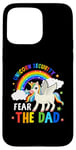 iPhone 15 Pro Max Halloween Costume Men Unicorn Security Fear The Dad Rainbow Case