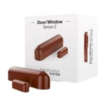 Fibaro Fgdw-002-6 Door/Window sensor, brown z-wave