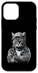 Coque pour iPhone 12 mini American Shorthair Cat Thug Cat Gangster Cat Gangster Life