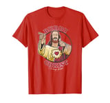 Jay and Silent Bob Buddy Christ Circle Portrait T-Shirt