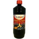 Allume feu liquide sans odeurs 1litre pour barbecue poêle cheminée FLAM UP