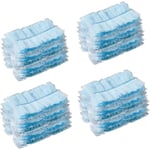 Lot de 20 Recharges de Plumeaux Jetables pour Plumeau électrostatique Robuste,conçues pour s'adapter aux plumeaux Swiffer.Recharge pour poussière.