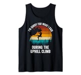 Uphill Climb Rock Climber Climbing Adventure Hiking Tank Top