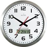 Acctim Wall Clock 74447 38 x 38 x 5 x 38 cm Silver