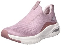 Skechers Arch Fit, Basket Femme, Violet, 35.5 EU