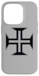 Coque pour iPhone 14 Pro ORDRE CROIX PORTUGAIS DE CHRIST CROSS PORTUGAL