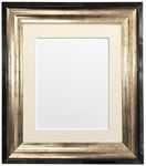 FRAMES BY POST Cadre Photo Cadres par Poste., Plastique, Passe-Partout Ivoire, 30 x 40 cm Pic Size 12" x 10"