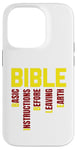 Coque pour iPhone 14 Pro INSTRUCTIONS DE BASE AVANT DE QUITTER LA TERRE - B.I.B.L.E