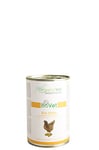 OrganicVet BioVet Lot de 6 boîtes de pâtée pour Chien au Poulet Bio avec Riz Bio, courgette Bio et Citrouille Bio (6 x 400 g)