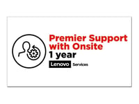 Lenovo Onsite Upgrade - Utvidet Serviceavtale - Deler Og Arbeid (For System Med 3-Års Deponerings- Eller Bære-Inn-Garanti) - 4 År (Fra Opprinnelig Kjøpsdato For Utstyret) - På Stedet - For Thinkpad P1 Gen 4  P1 Gen 5  P14s Gen 2  P15v Gen 2  P17 Gen