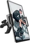 Support Tablette Pour Tapis De Course Vélo, 360° Ajustable Spinning Pour Vélo D'appartement Microphone Tablette Support, Postuler À 4.6""-12.9"" Tablette Téléphone Intelligent