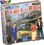 Days  of  Wonder  Ticket  to  Ride  New  York  Board  Game  Ages  8 +  Average