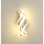 Clairage Acrylique Luminaire Mural 1280LM,Applique Murale Intérieur led, 16W Moderne Lampe Murale, Blanc Chaud 3000K pour Salon Chambre Hall Escalier