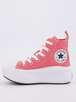 Converse Kids Seasonal Color Chuck Taylor All Star Move Trainers, Pink, Size 11 Younger