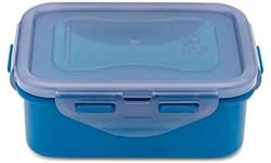 LocknLock Eco Food Containers with Lids - Rectangular 350ml (13.7 x 10.4 x 5.3cm), Airtight, Watertight, BPA Free & Dishwasher Safe, Random