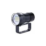 Tigrezy - Lampe de Plongée Sous Marine IPX8 Etanche 18000LM Lampe Torche Sous l'Eau 80m Pour Photographie et Vidéo