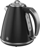 Swan Black Kettle Retro Rapid Boil Cordless SK19020BN